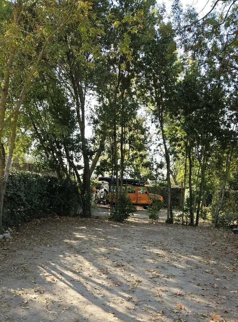 emplacement arboré camping narbonne